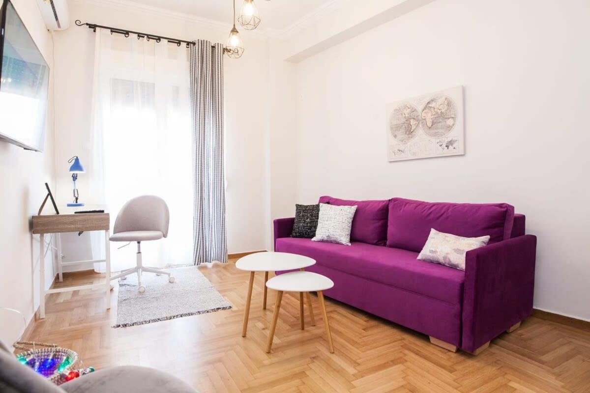 Contemporary Stylish Apartment Located Near Metaxourgeio Area Афины Экстерьер фото